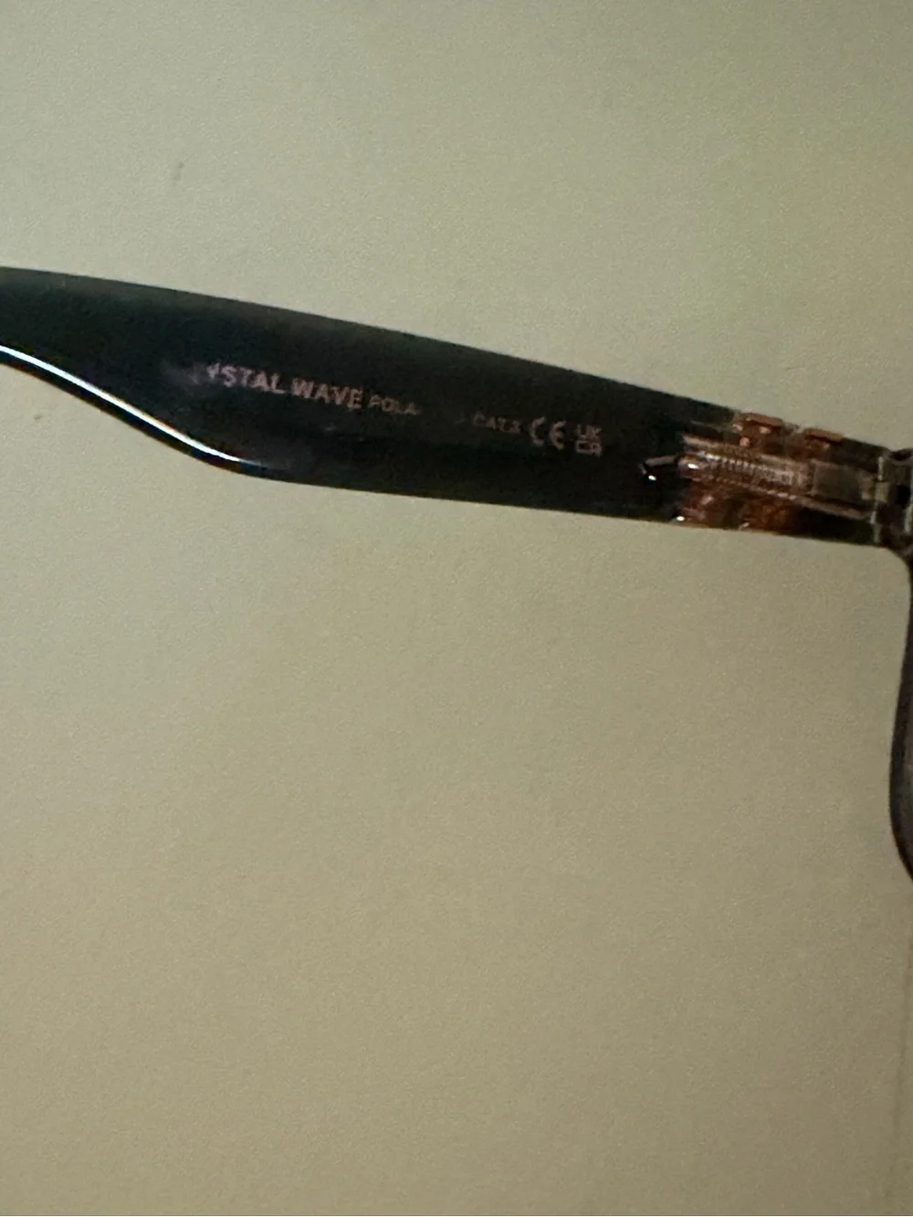Black Frame Sunglasses with Rose Gold Mirrors blenders